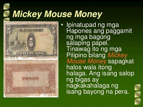 Ano ang mickey mouse money
